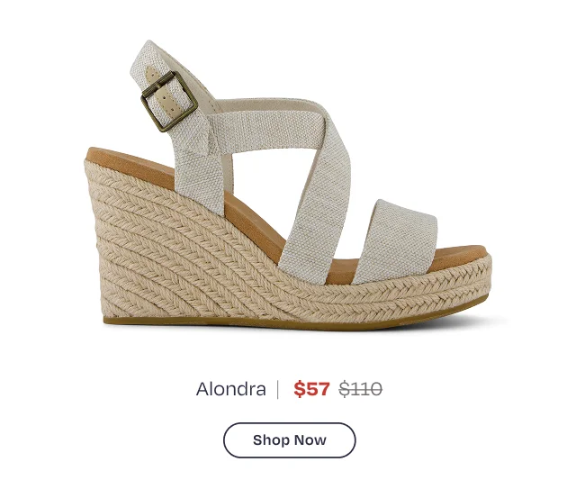 Alondra Wedge Sandal