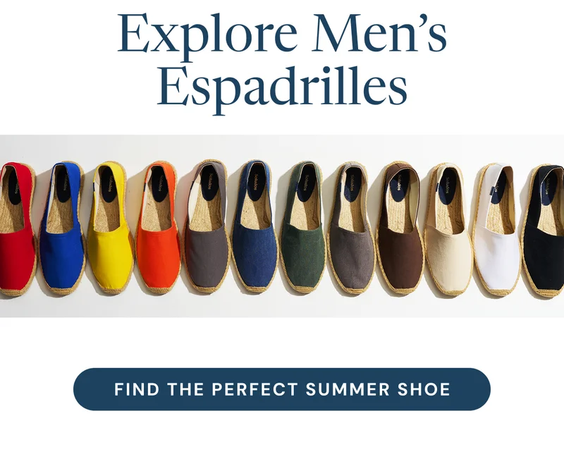 Explore Men’s Espadrilles. Find the perfect summer shoe