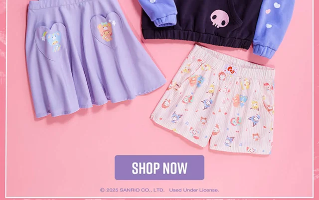 Hello Kitty and Friends. Shop Now