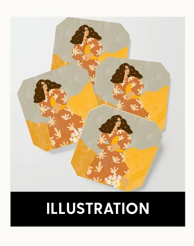 Shop Illustration Coasters