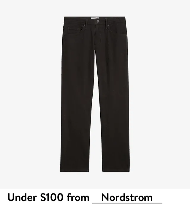 Nordstrom black jeans. Mavi slim fit jeans. Levi's grey jeans. WARP + WEFT slim fit jeans.