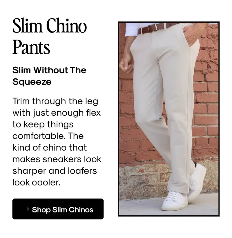 Slim Chino Pants