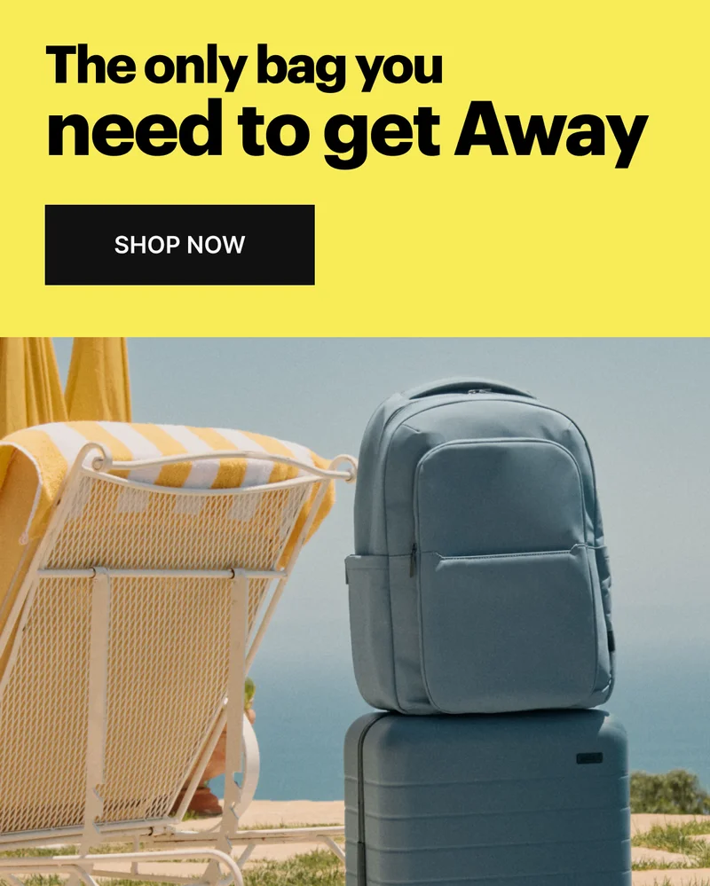 The only bag you need to get Away