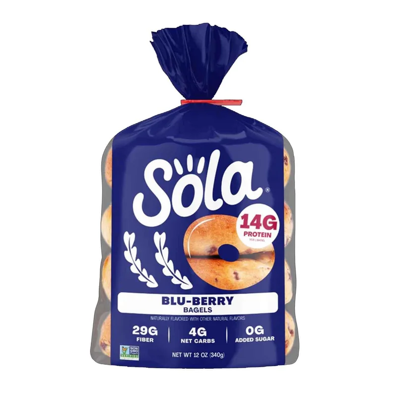Bagels, Blueberry, 12 Oz