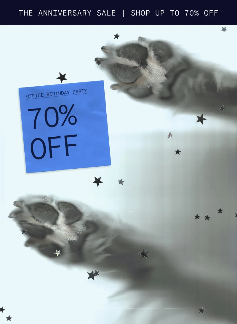 The Anniversary Sale   |   Shop Up to 70% Off   |   Office Birthday Party    70% OFF
