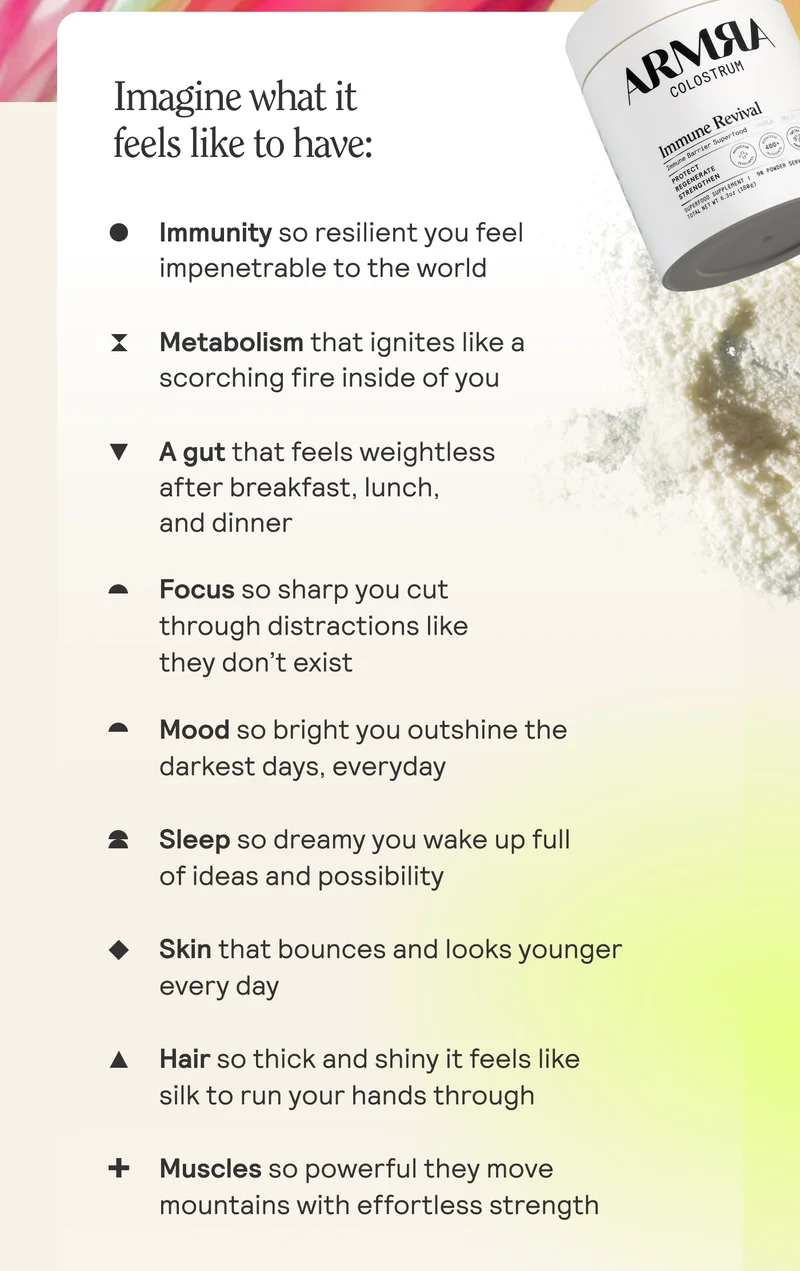Imagine what it feels like to have: