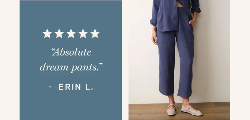 Cali Double Cloth Pant