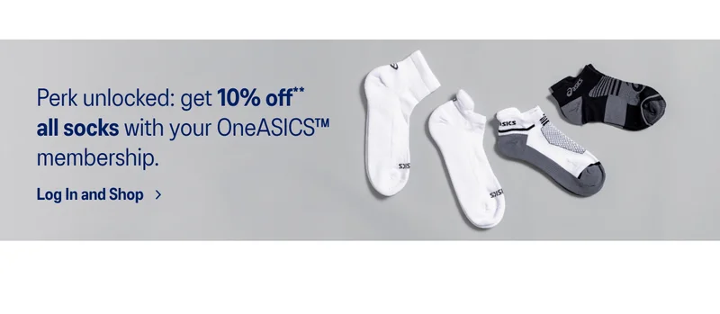 10% Off With One ASICS