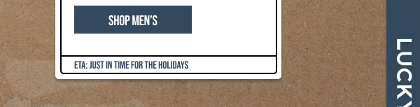 2 Days Only: Free Ground Shipping No Min Shop Men's