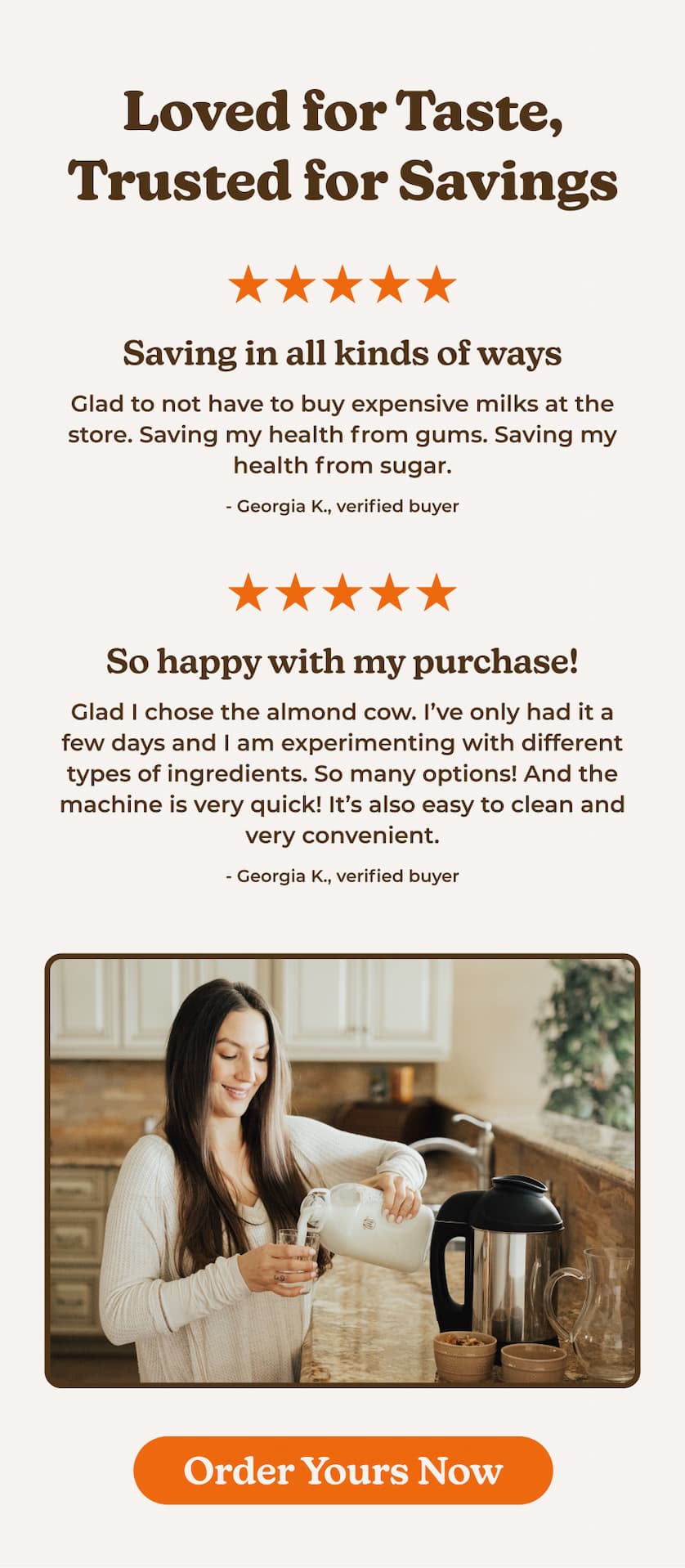 Loved for Taste, Trusted for Savings