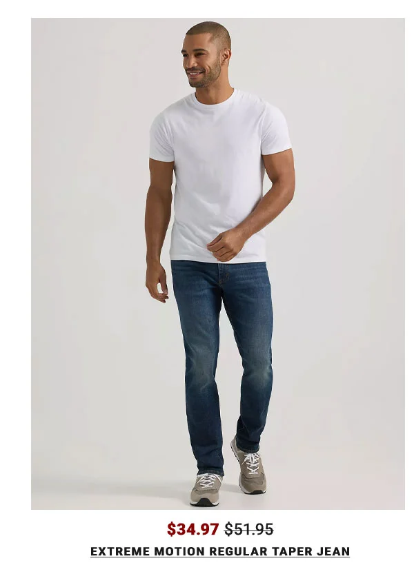 Extreme Motion Regular Taper Jean