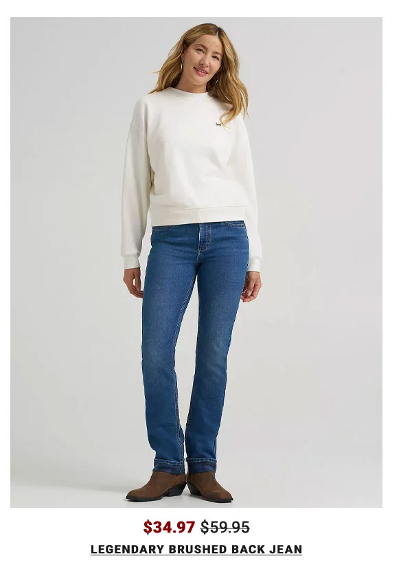 Legendary Brushed Back Jean