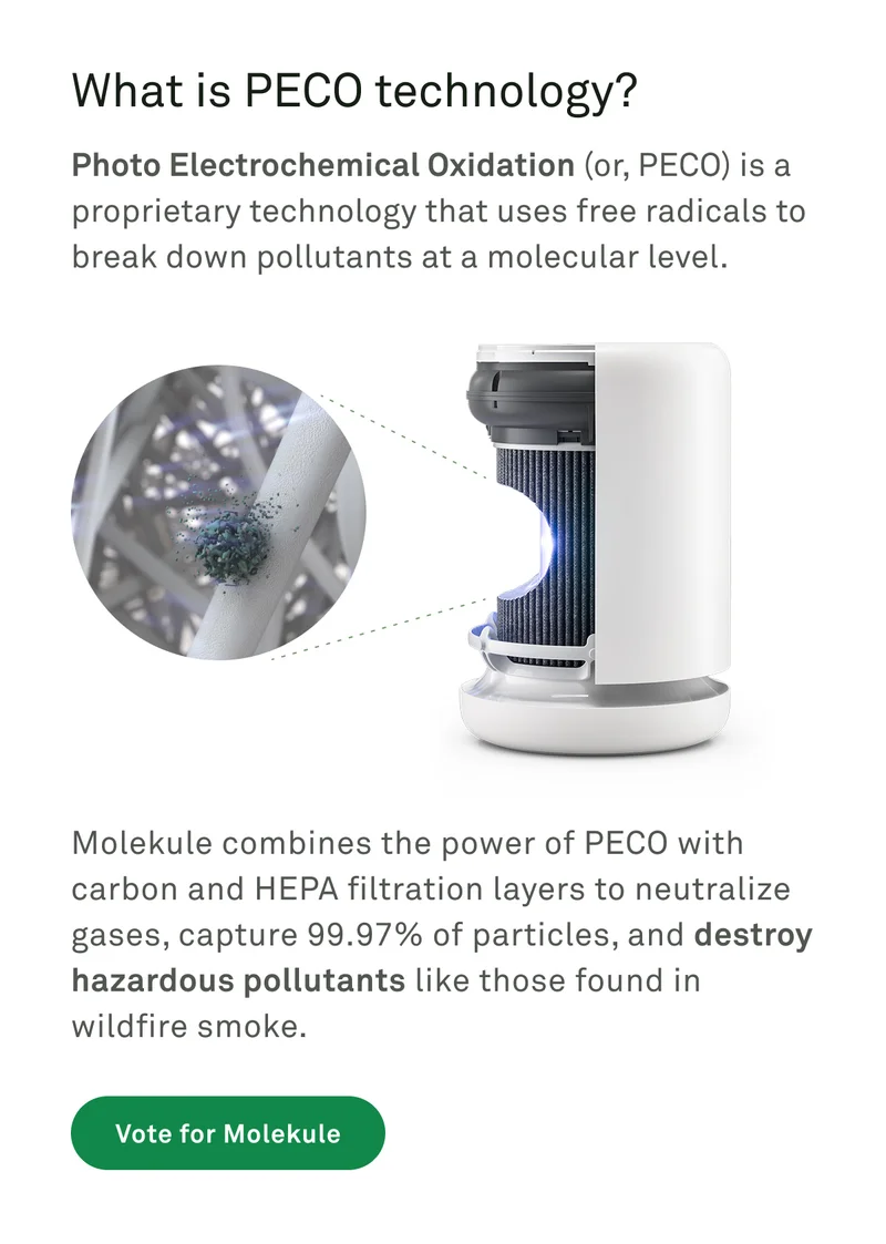 What is PECO technology?