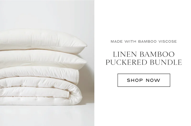 Shop The Linen Bamboo Puckered Bundle