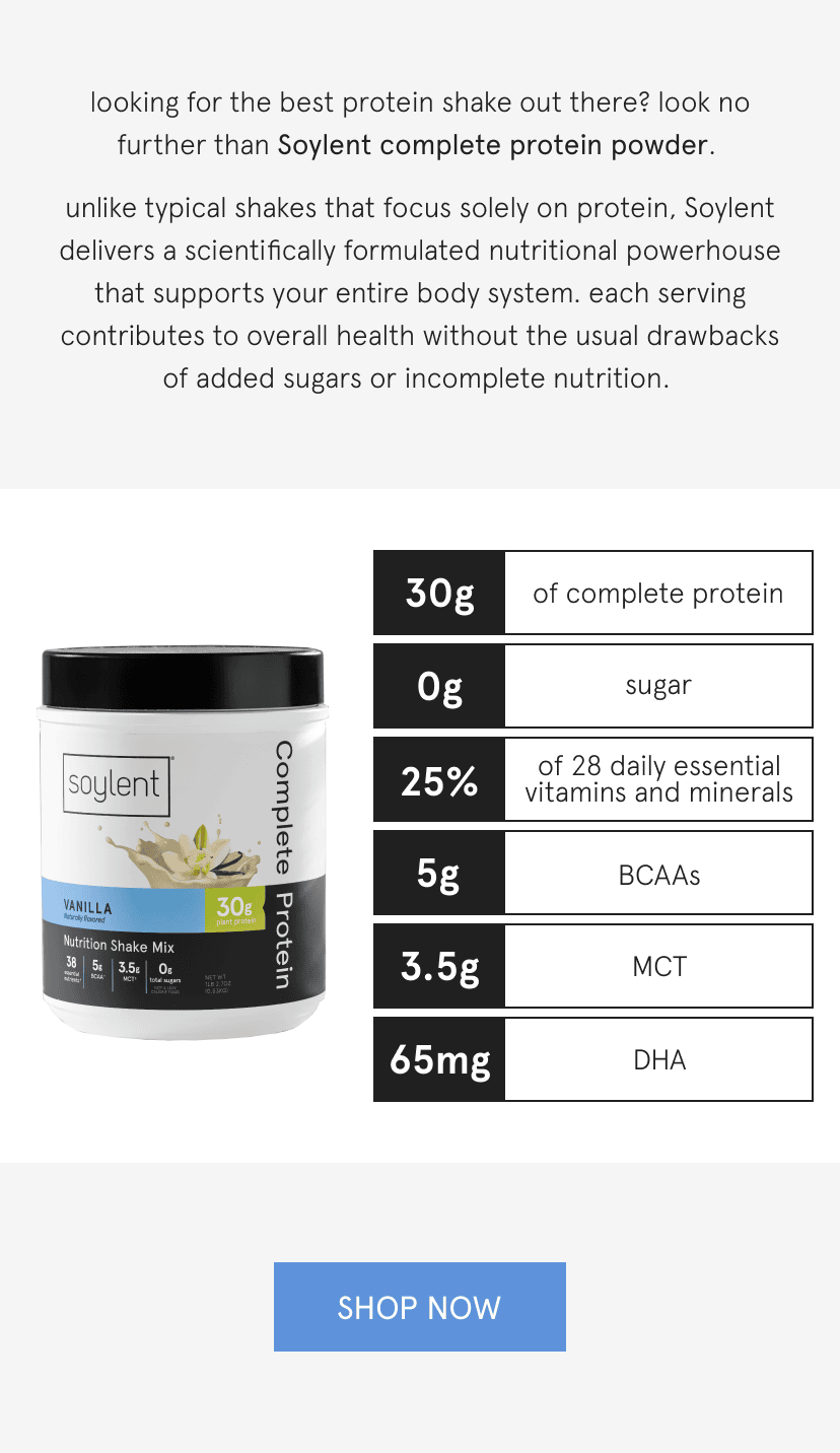 shop complete protein powder