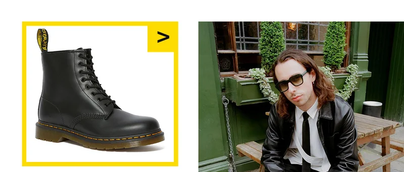 1460 Smooth Leather Lace Up Boots