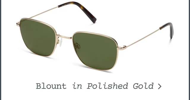 Blount in Polished Gold