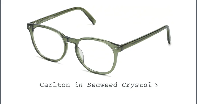 Carlton in Seaweed Crystal
