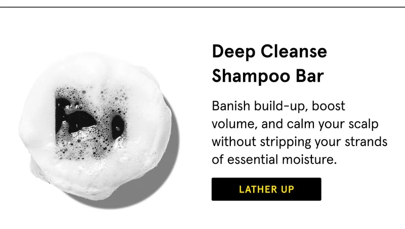 Deep Cleanse Shampoo Bar - SHOP NOW