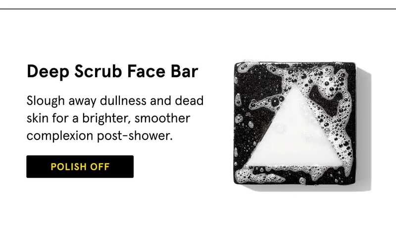 Deep Scrub Face Bar - SHOP NOW