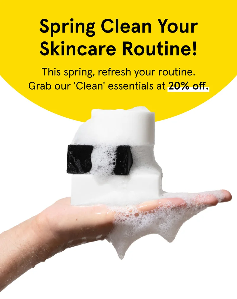 Spring Clean Your Skincare Routine! Grab our 'Clean' essentials at 20% off. - USE CODE: CLEAN20