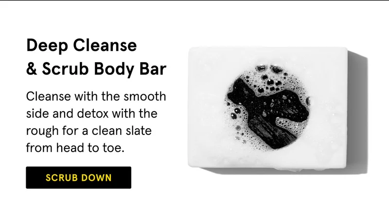 Deep Cleanse & Scrub Body Bar - SHOP NOW