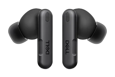 A pair of Dell Pro Plus ANC Earbuds.
