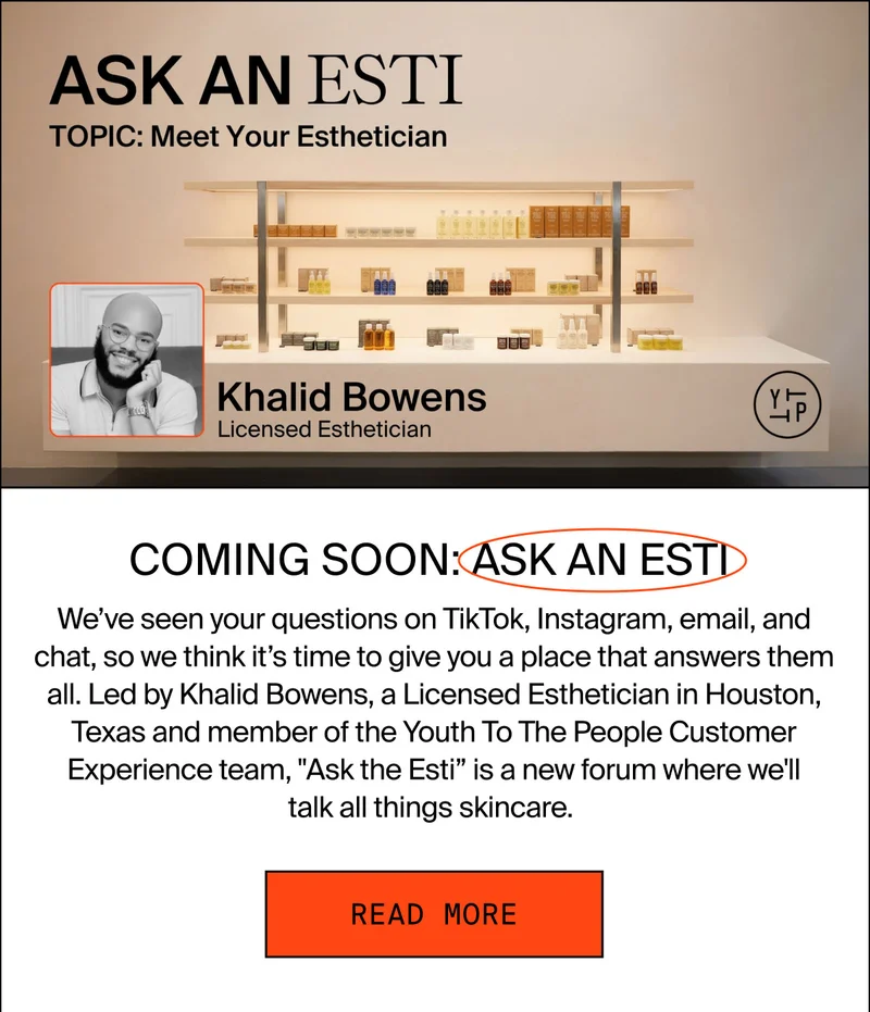 COMING SOON: ASK AN ESTI