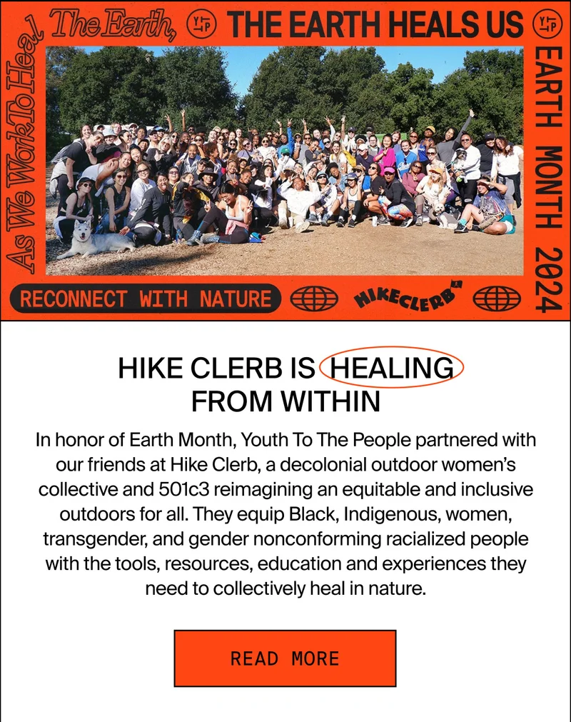 HIKE CLERB IS HEALING