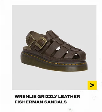 Wrenlie Grizzly Leather Fisherman Sandals