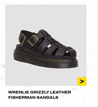 Wrenlie Grizzly Leather Fisherman Sandals