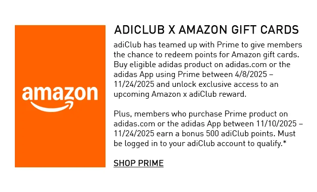 ADICLUB X AMAZON GIFT CARDS