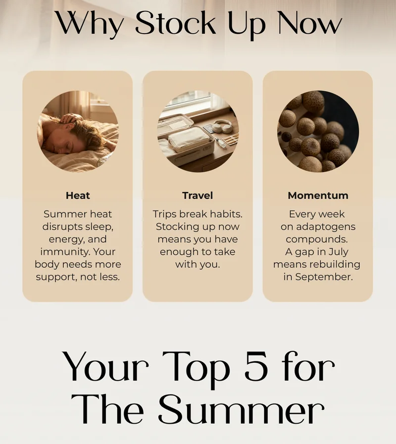 YOUR TOP 5 FOR SUMMER