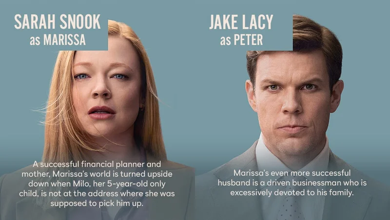 Sarah Snook as Marissa | Jake Lacy as Peter