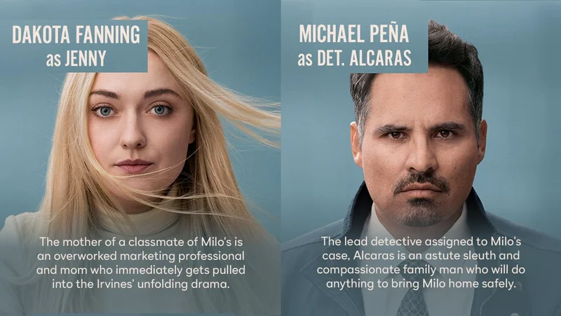 Dakota Fanning as Jenny | Michael Peña as Det. Alcaras