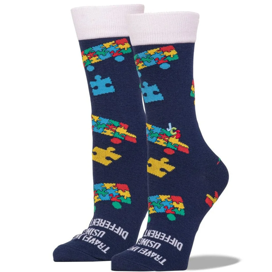Image of Autism Awareness Crew Socks