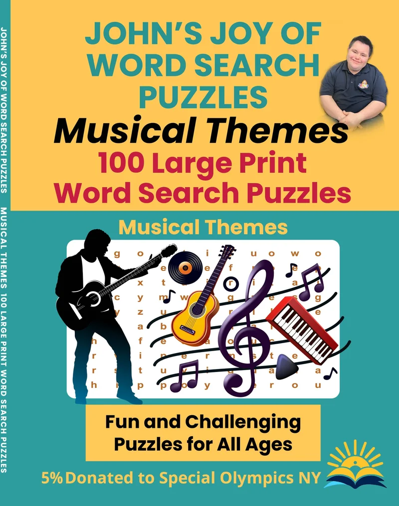 Image of John's Joy of Word Search Puzzles: Musical Themes Edition