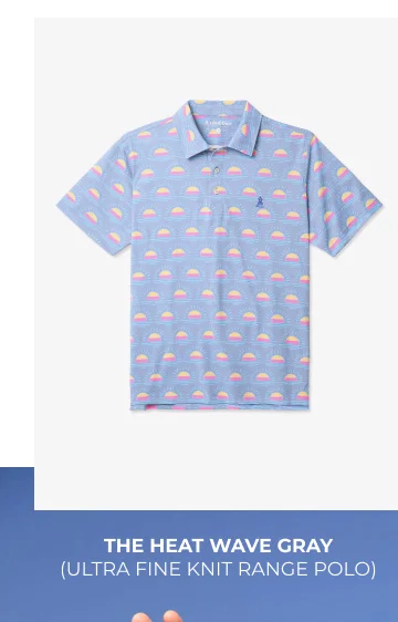 Ultra Fine Knit Range Polo: The Heat Wave