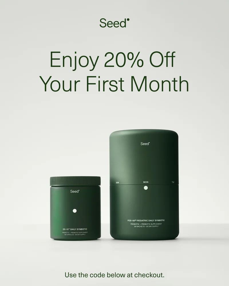 Enjoy 20% off your first month. Use the code below at checkout.