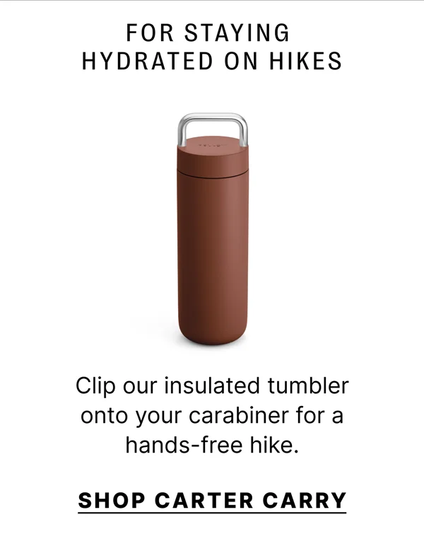 For Staying Hydrated on Hikes - Shop Carter Carry