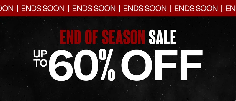 End of Season Sale