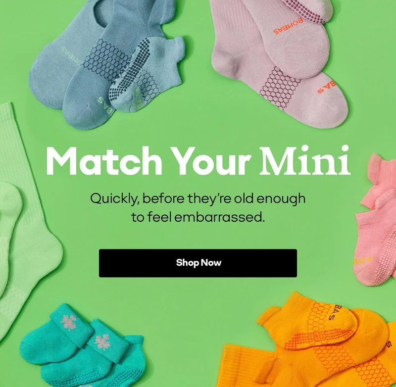 Match Your Mini | Quickly, before they're old enough to feel embarrassed. Shop Now