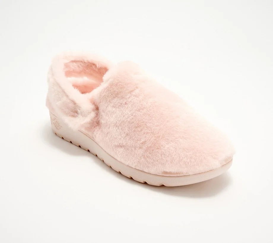 MUK LUKS Cozy Slippers with Backstrap - Lisa