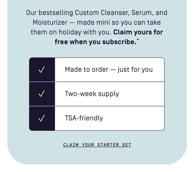 Claim Your Starter Set