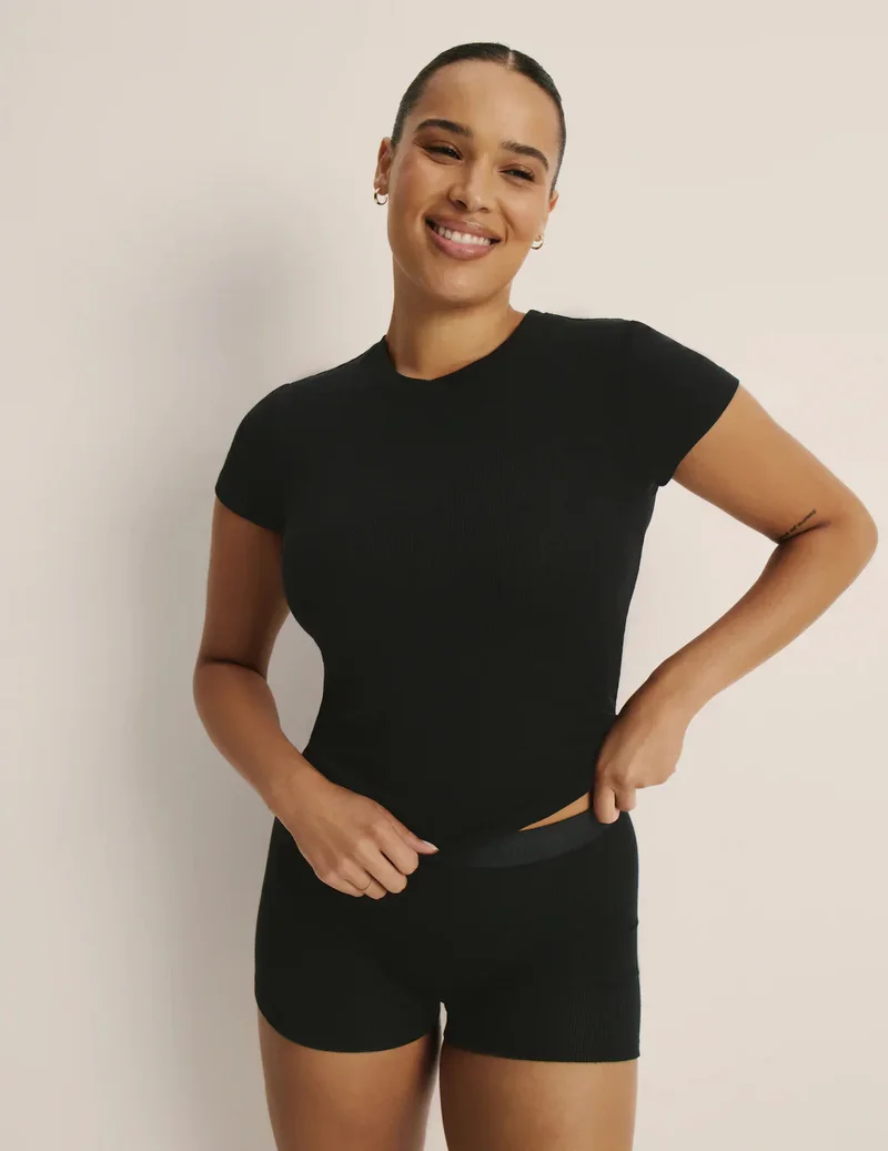 Image of Modal Rib T-Shirt