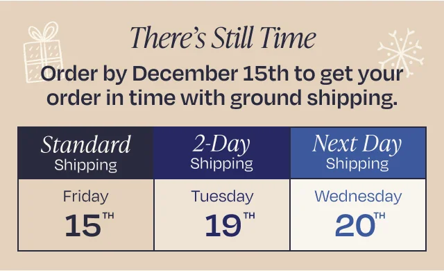 There's Still Time