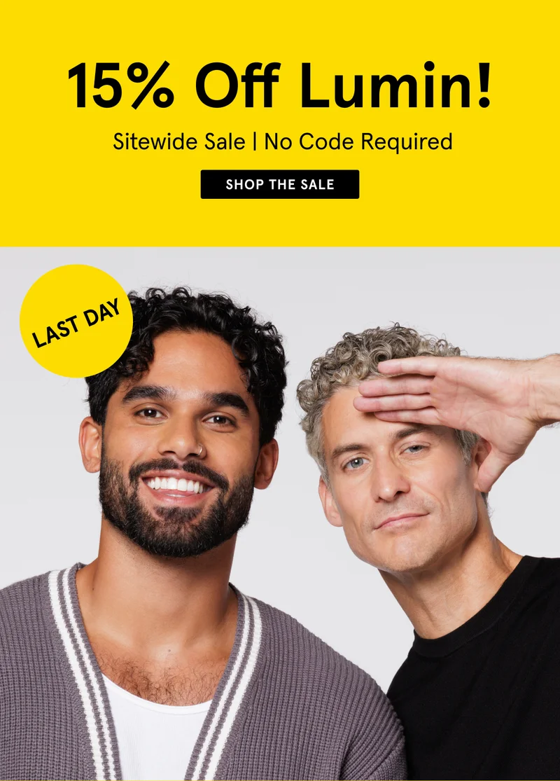 15% Off Lumin | 4/24 - 4/27 | Sitewide Sale | No Code Required