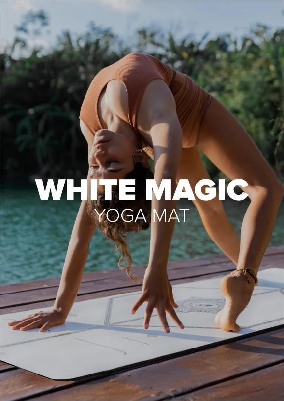 White Magic Yoga Mat