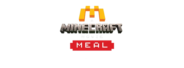A Minecraft Movie Meal. Movie only in theaters.