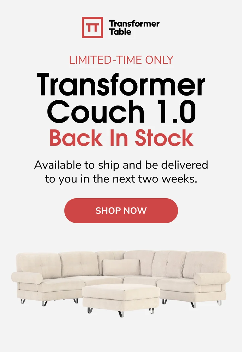 Transformer Couch 1.0 Is Back!